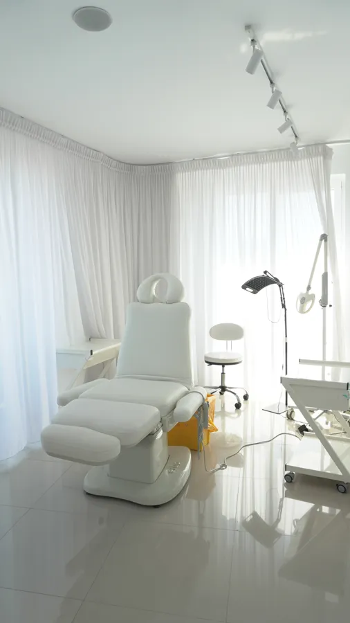 Postazione per il lavaggio dei capelli nel post-operatorio