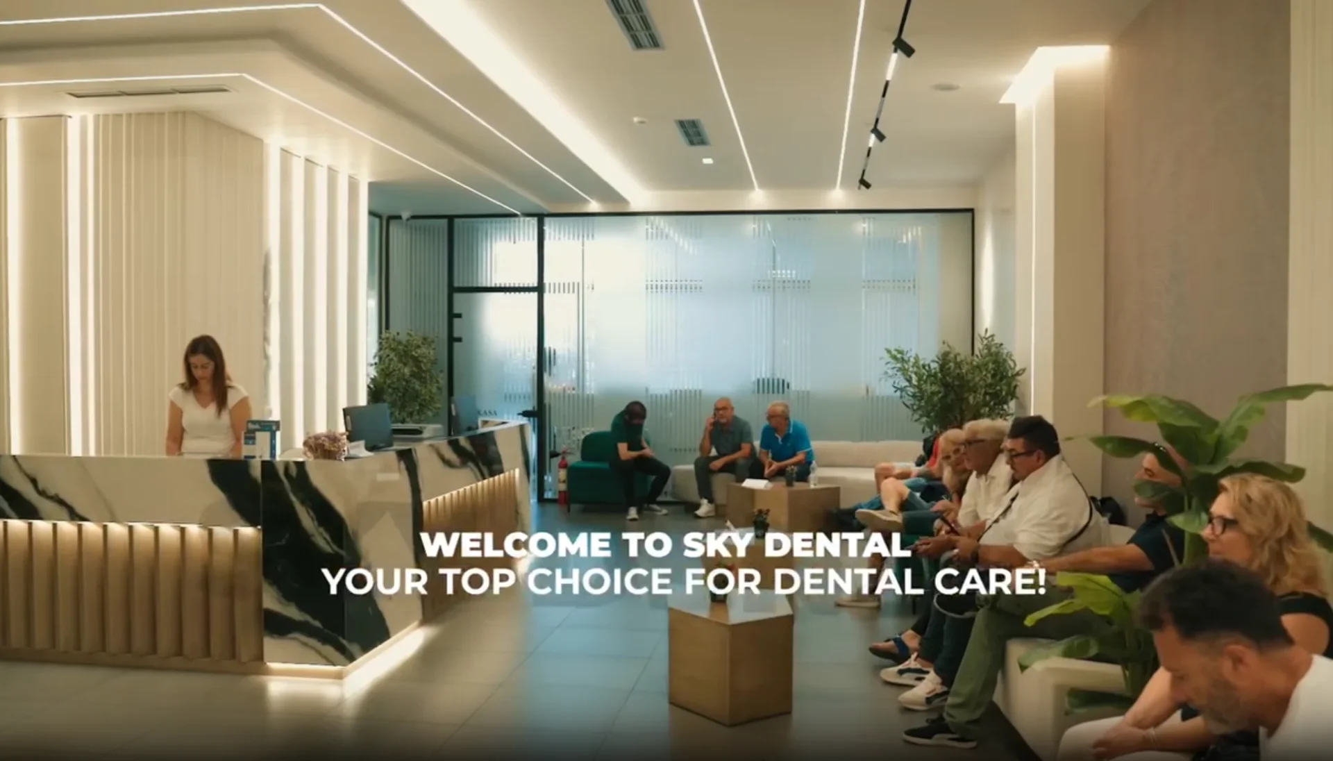 Skydental — sala d'attesa